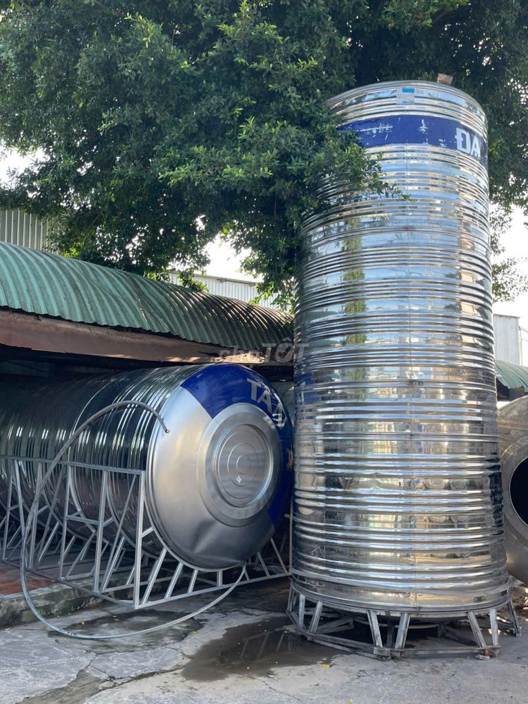 Bồn nước Đại Thành Inox 304 10000L Đứng, Nằm cũ. Mua bán Nội thất, đồ gia dụng khác tại Huyện Hóc Môn Tp Hồ Chí Minh được đăng bởi Bồn Nước hình 1