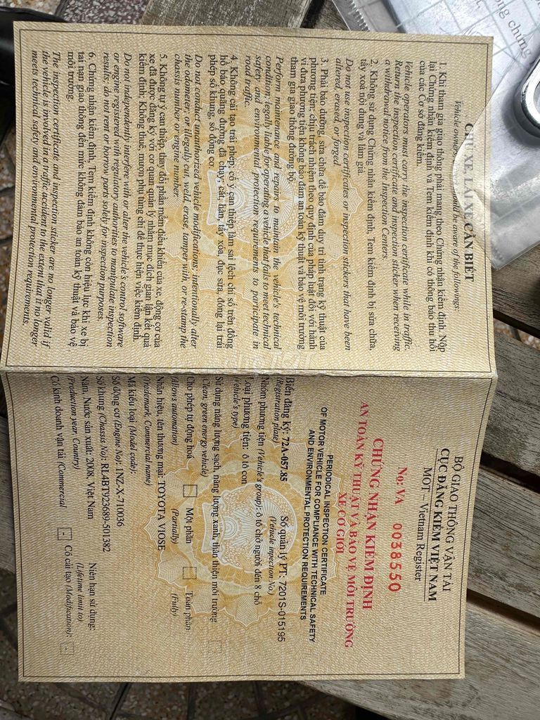 Toyota Vios 2018 1.5E CVT - 200000 km. Mua bán Ô tô tại Thành phố Biên Hòa Đồng Nai được đăng bởi Luxury AUTO  hình 7