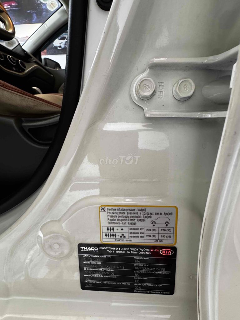 Kia Morning 2019 AT - 39000 km. Mua bán Ô tô tại Quận Liên Chiểu Đà Nẵng được đăng bởi Nam Phát hình 8