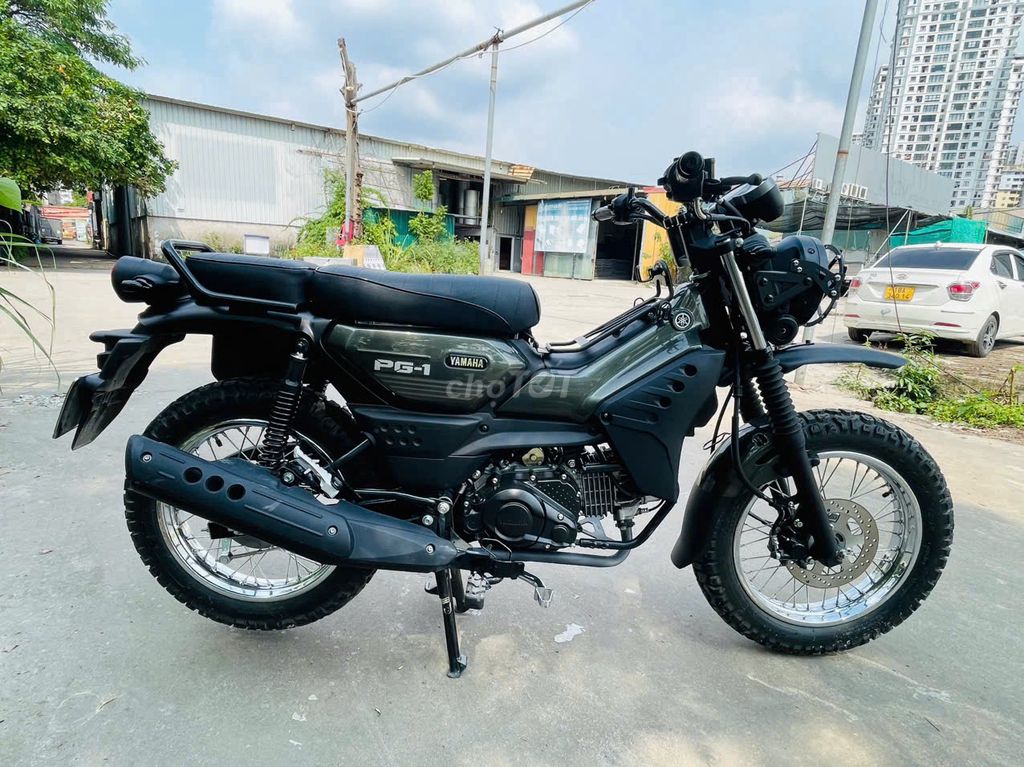 YAMAHA PG-1 MAU XANH RÊU ZIN CHẤT.. Mua bán Xe máy tại Quận Hai Bà Trưng Hà Nội được đăng bởi A.SỰ hình 2