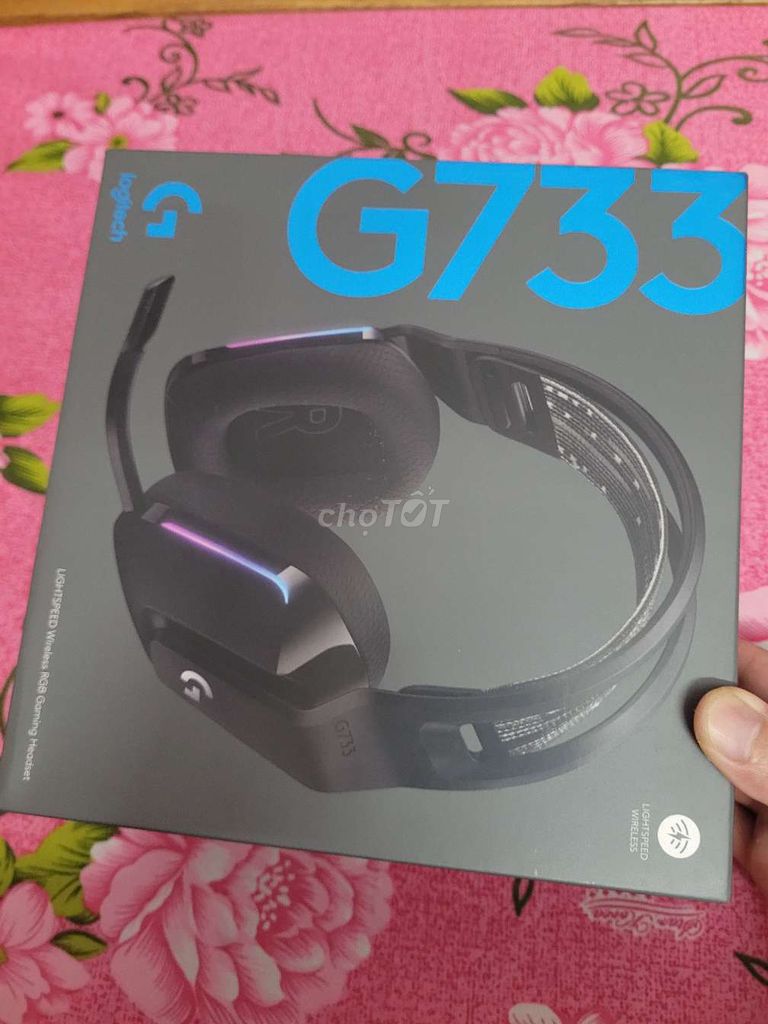 Tai nghe Gaming Logitech G733 Đen. Mua bán Tivi, Âm thanh tại Quận Hải Châu Đà Nẵng được đăng bởi A Lộc hình 1