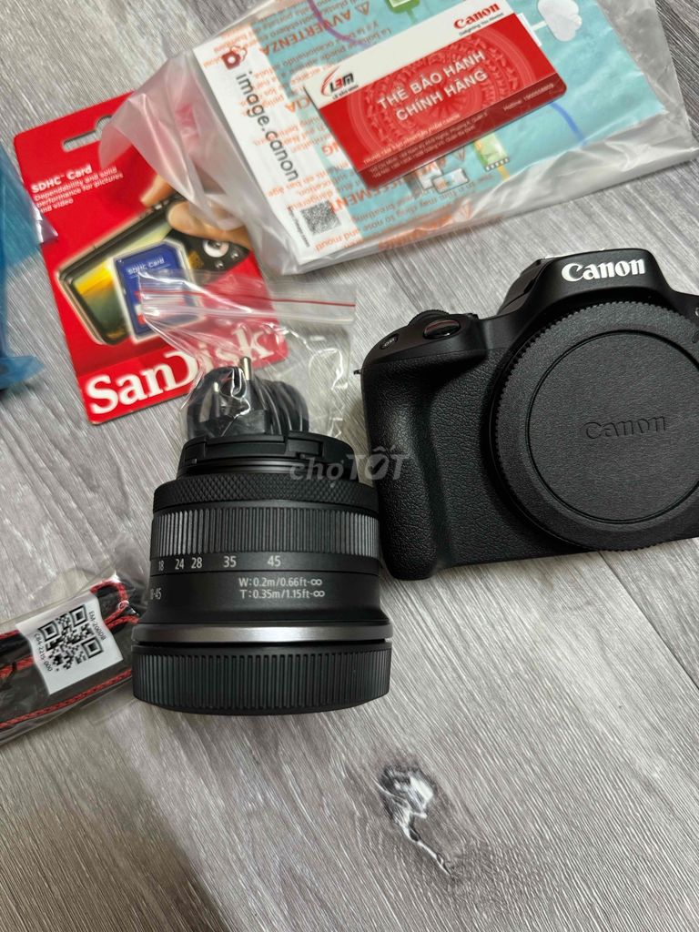 Máy ảnh Canon EOS R50 + KIT 18-45mm