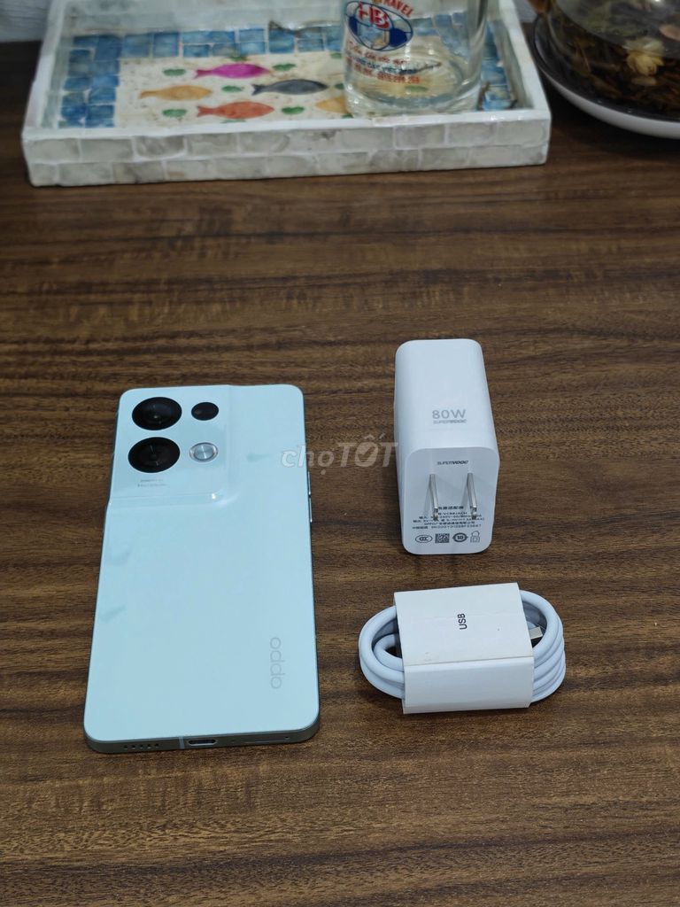 Oppo Reno 8 Pro Plus 5G Xanh 8/256 sạc 80w có COD. Mua bán Điện thoại tại Quận Hoàng Mai Hà Nội được đăng bởi Trần Ngọc Hiếu hình 1