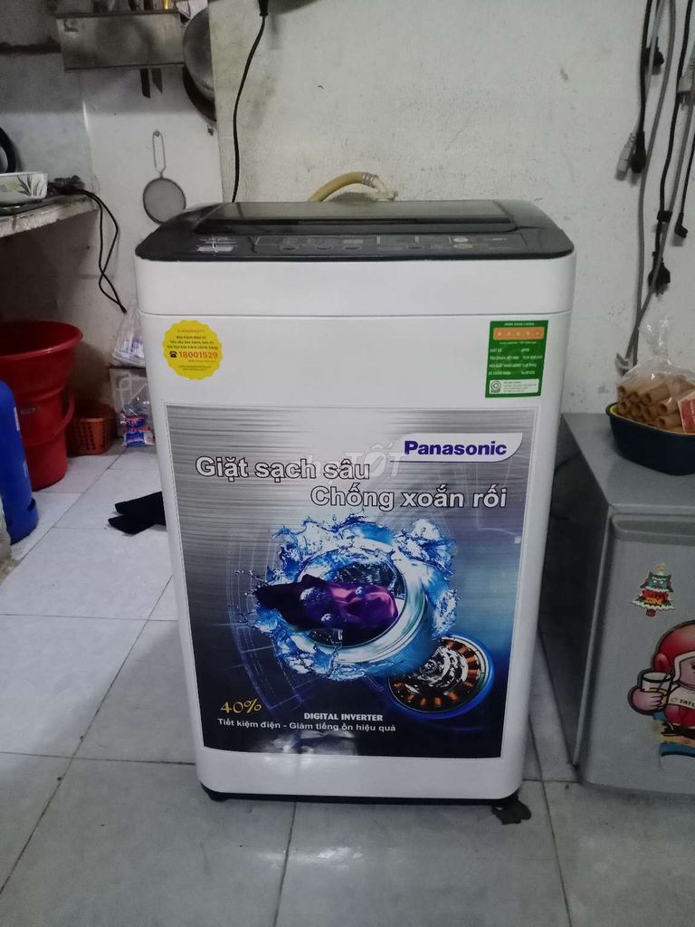 Máy giặt Panasonic 7kg Trắng tiết kiệm điện. Mua bán Máy giặt tại Quận 7 Tp Hồ Chí Minh được đăng bởi nguyễn tiến hình 1