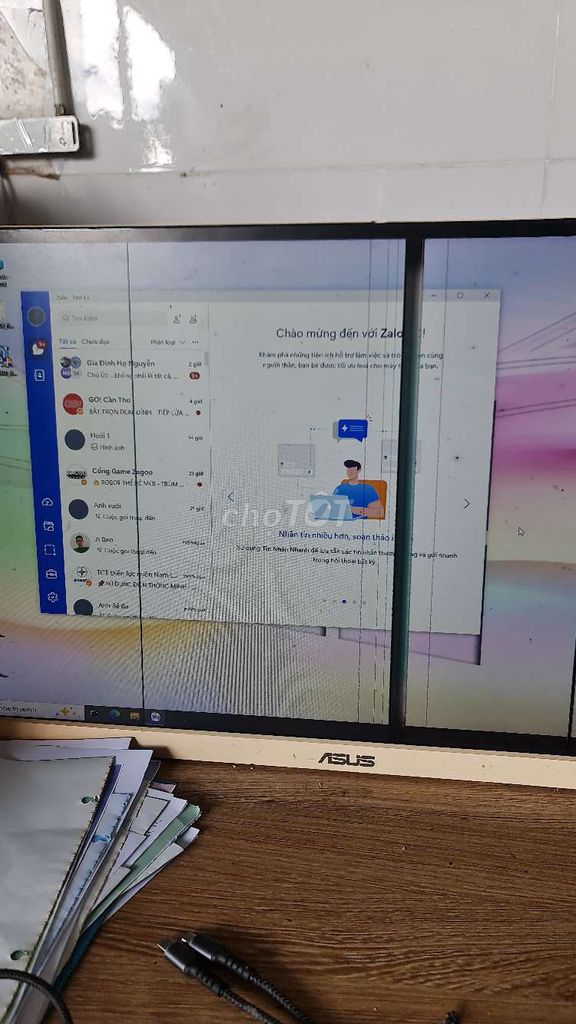 Màn hình ASUS 27 inch có sọc. Mua bán Phụ kiện (Màn hình, Chuột...) tại Thị xã Bình Minh Vĩnh Long được đăng bởi Thành Tâm hình 1