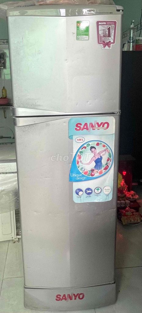 Tủ lạnh Sanyo 144L. Mua bán Tủ lạnh tại Thành phố Vĩnh Long Vĩnh Long được đăng bởi Điện điện lạnh TOÀN NGUYỄN hình 1