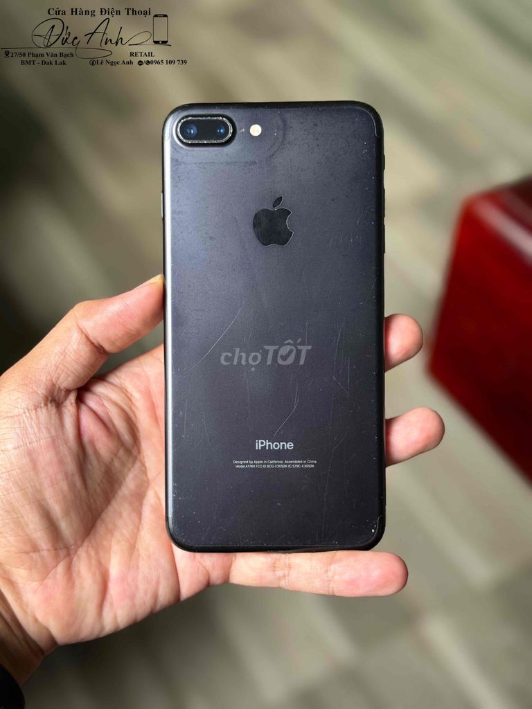 Apple iPhone 7 Plus 32GB Đen. Mua bán Điện thoại tại Thành phố Buôn Ma Thuột Đắk Lắk được đăng bởi Đức Anh Retail hình 1