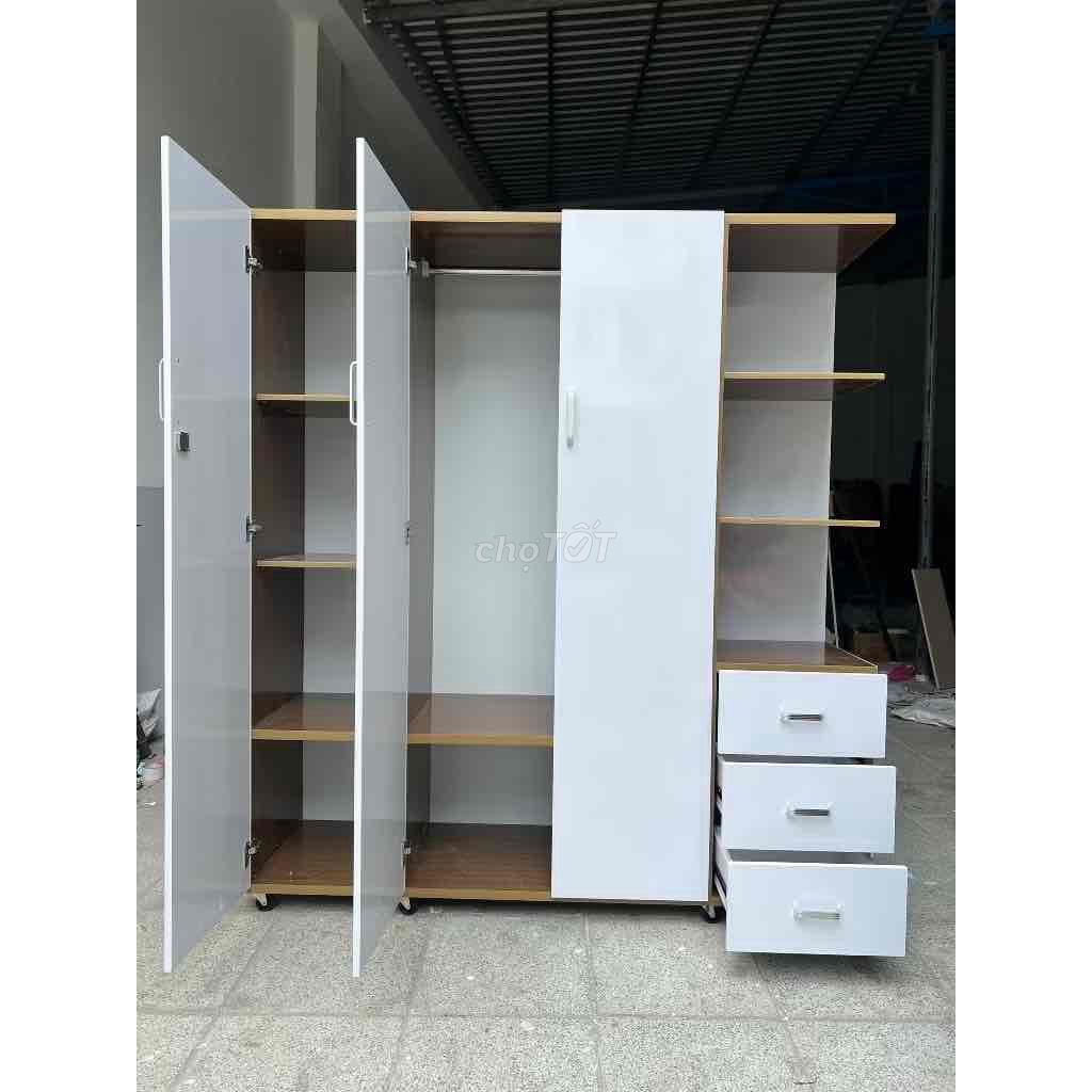 Tủ nhựa đài loan 3 cánh có kệ ty ahig. Mua bán Tủ, kệ gia đình tại Thị xã Bến Cát Bình Dương được đăng bởi hạnh hình 1