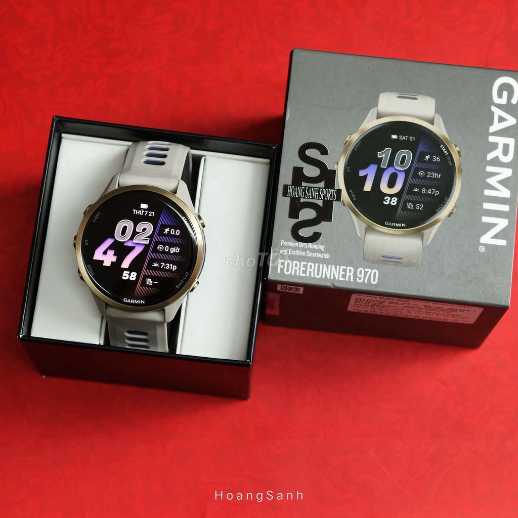Garmin Forerunner 970 47mm Chính Hãng BH 01/2028. Mua bán Thiết bị đeo thông minh tại Quận 11 Tp Hồ Chí Minh được đăng bởi HOÀNG SANH SPORTS hình 1