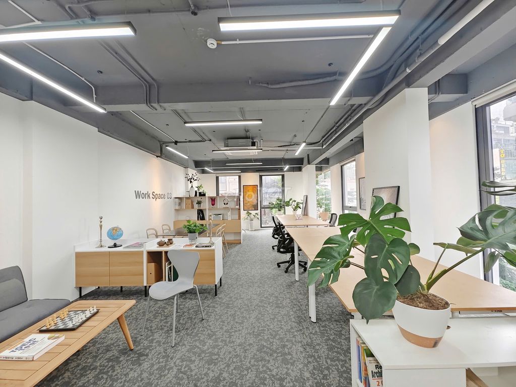 Cho thuê văn phòng Nguyễn Xiển 80m2 full nội thất lô góc chỉ 13tr