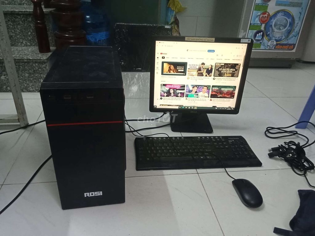 ROSI Core i3 17 inch 4GB/500GB Đen. Mua bán Máy tính để bàn tại Quận Bình Tân Tp Hồ Chí Minh được đăng bởi Hoàng Vinh hình 1