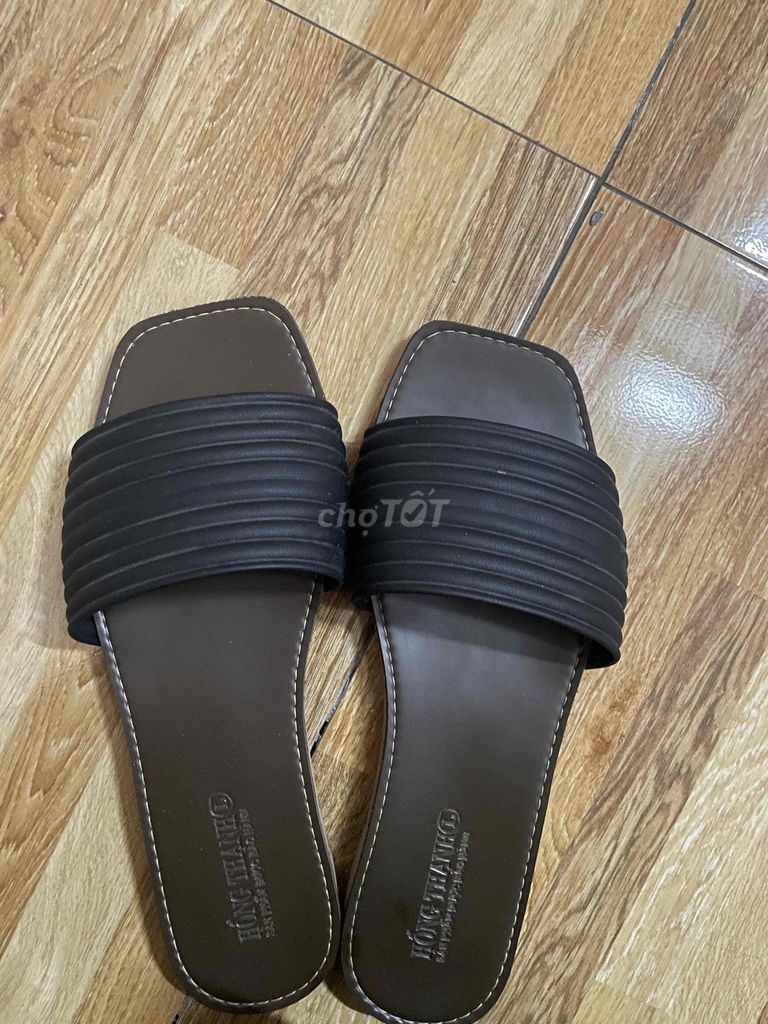Dép bệt nữ size 39-40 Nâu. Mua bán Giày dép tại Huyện Tân Châu Tây Ninh được đăng bởi Bé Nghi Đẹp Gái  hình 1
