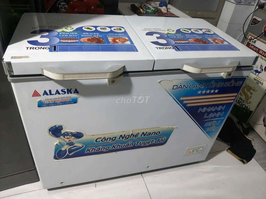 Tủ đông mát Sanaky 350L đã sử dụng Nano. Mua bán Tủ lạnh tại Huyện Hóc Môn Tp Hồ Chí Minh được đăng bởi long hình 1