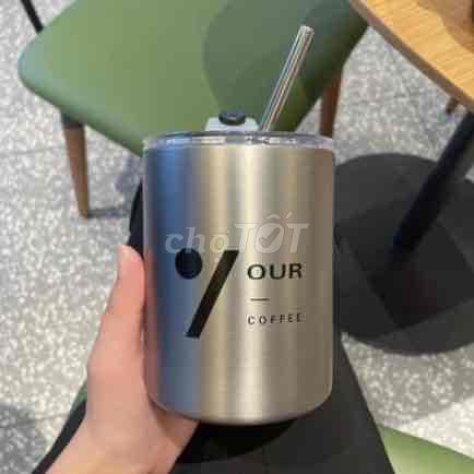 ly giữ nhiệt coffee lùn 350ml