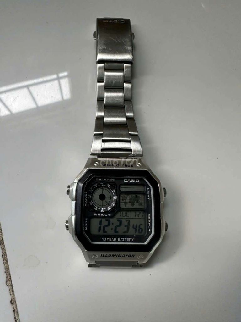 Đồng hồ Casio AE-1200WH-1AV Bạc. Mua bán Đồng hồ tại Thành phố Long Xuyên An Giang được đăng bởi Redmi Pad Pro hình 1