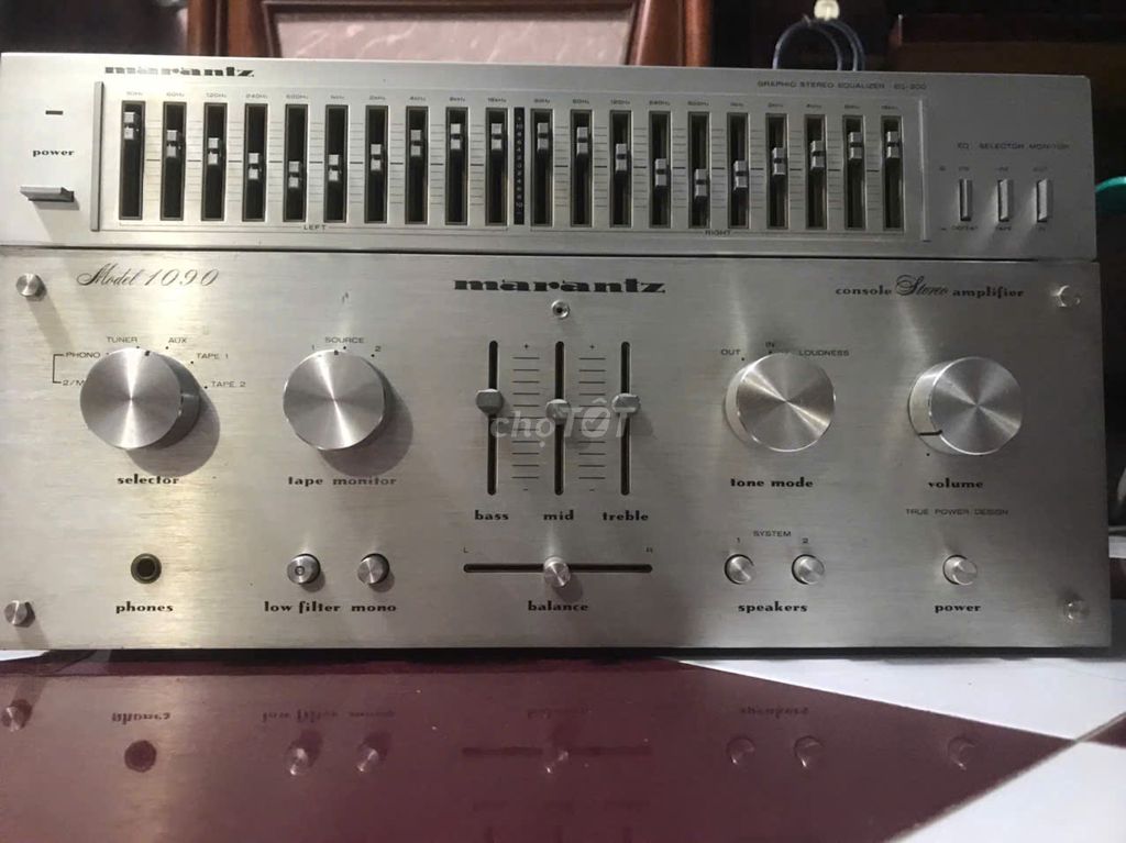 Bộ khuếch đại Marantz 1090 Bạc và lọc nhạc. Mua bán Tivi, Âm thanh tại Thành phố Nha Trang Khánh Hòa được đăng bởi Duong minh thân hình 1