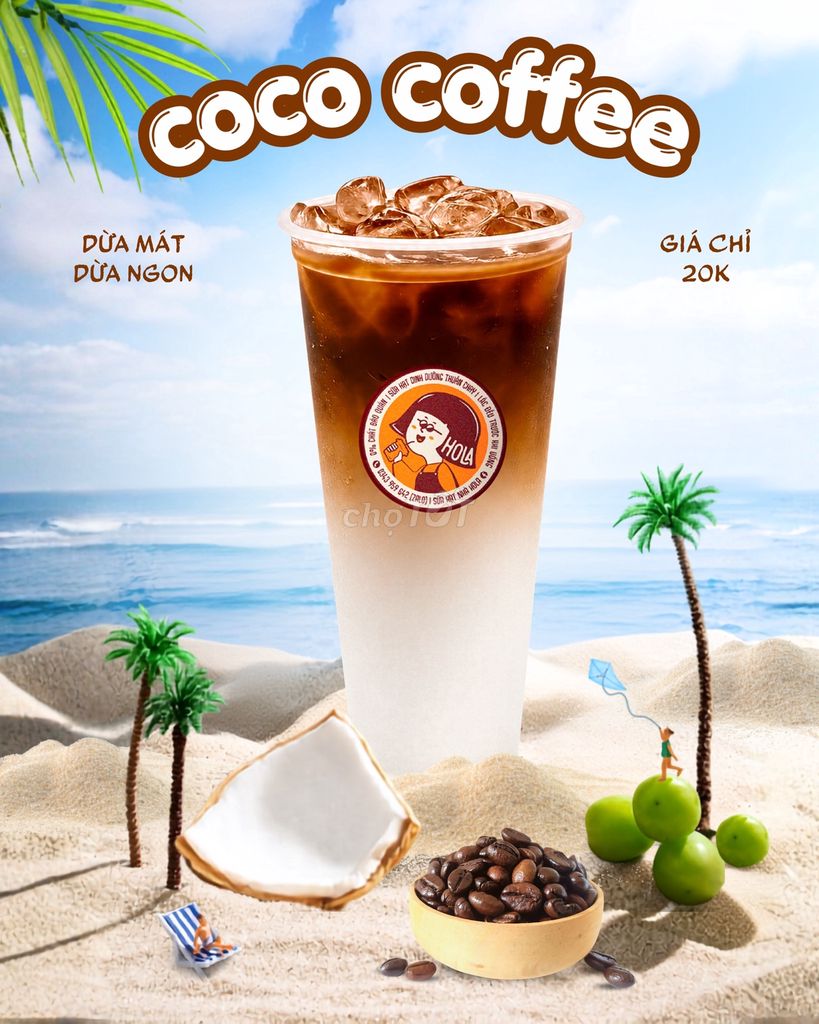 COCO COFFEE - TỈNH TÁO NGÀY MỚI, HEALTHY GẤP ĐÔI. Mua bán Đồ ăn, thực phẩm và các loại khác tại Thành phố Tuy Hòa Phú Yên được đăng bởi Đỗ Duy Cường hình 1