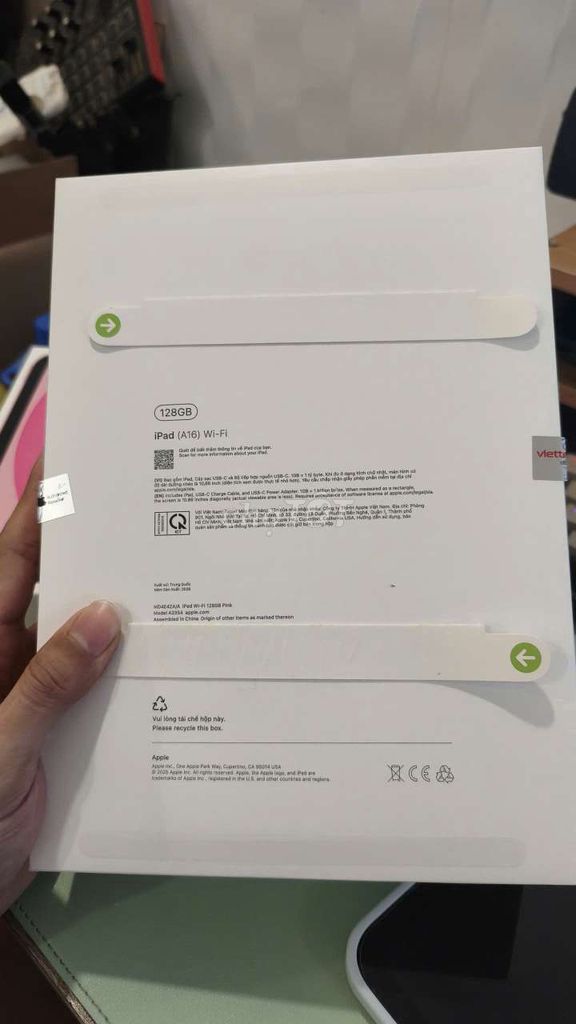 Apple iPad (A16) 128GB Hồng. Mua bán Máy tính bảng tại Quận Bình Tân Tp Hồ Chí Minh được đăng bởi Thai thái hình 1