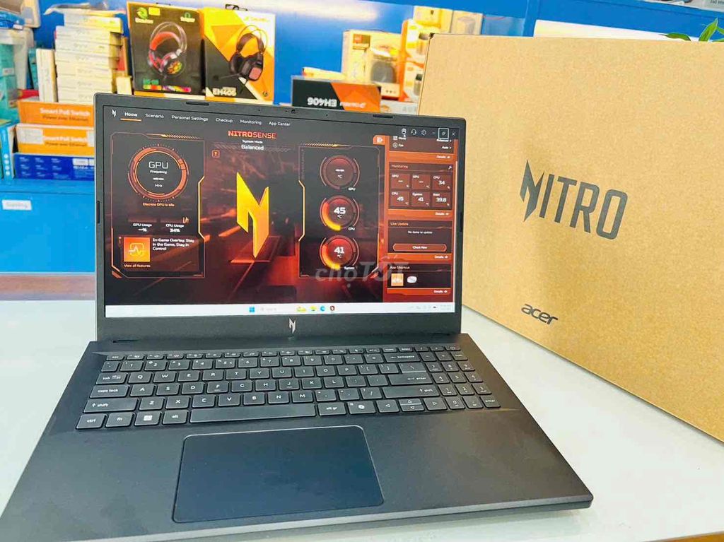 Acer Nitro Gaming R5 6600H 15.6 inch 16GB/512GB. Mua bán Laptop tại Thành phố Biên Hòa Đồng Nai được đăng bởi TRƯƠNG HUY HOÀNG hình 1