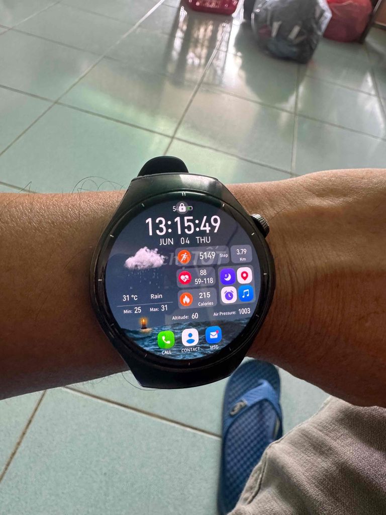 Huawei Watch 5 Đen 46mm. Mua bán Thiết bị đeo thông minh tại Thị xã Tân Uyên Bình Dương được đăng bởi Tâm hình 1