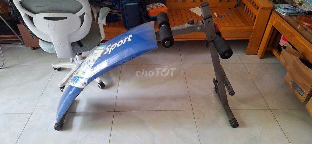 Ghế tập bụng Sport Xám, Xanh dương. Mua bán Đồ thể thao, Dã ngoại tại Thành phố Thủ Đức Tp Hồ Chí Minh được đăng bởi Lê Nhân  hình 1