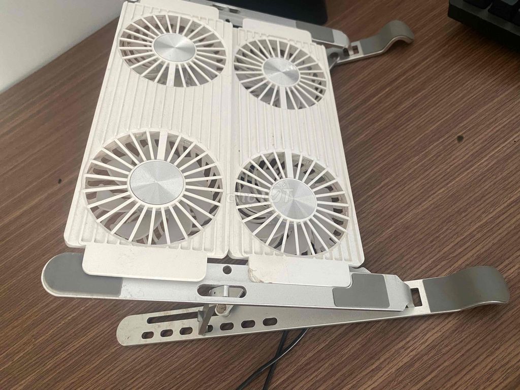 ĐẾ NHÔM KÈM FAN CHO LOPTOP