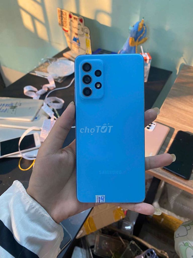 SS a52, r8 128g, mất vân, có NFC. Mua bán Điện thoại tại Thành phố Thủ Dầu Một Bình Dương được đăng bởi Phước Mobile hình 1
