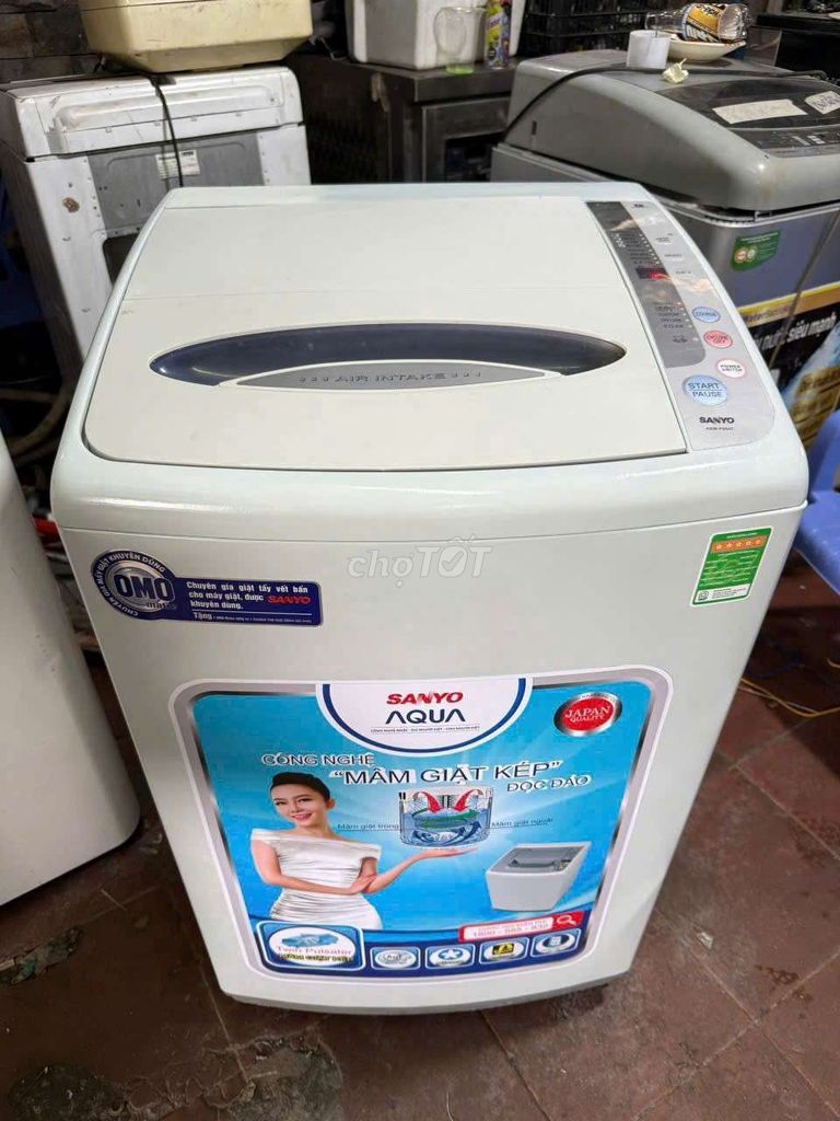 Máy giặt Sanyo 7kg cửa trên. Mua bán Máy giặt tại Quận 7 Tp Hồ Chí Minh được đăng bởi Điện Lạnh Giá Tốt hình 1