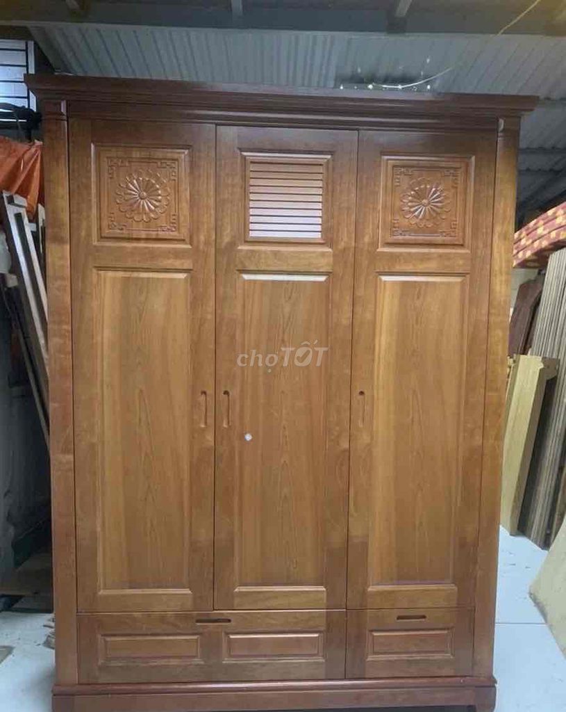 Thanh lý Tủ quần áo Gỗ thịt. Mua bán Tủ, kệ gia đình tại Quận Thanh Xuân Hà Nội được đăng bởi Bông Bông hình 1
