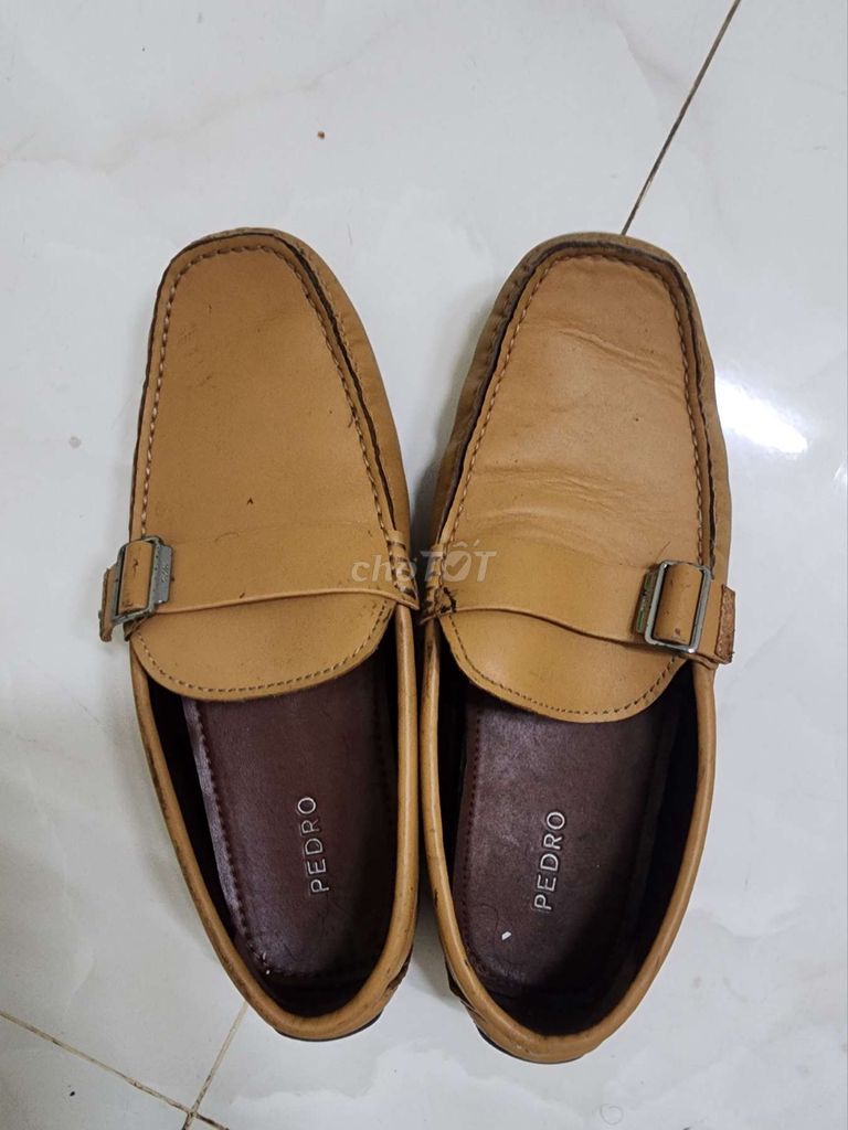 Giày lười nam Pedro da thật size 41. Mua bán Giày dép tại Thành phố Thủ Đức Tp Hồ Chí Minh được đăng bởi Vũ Lighter hình 1