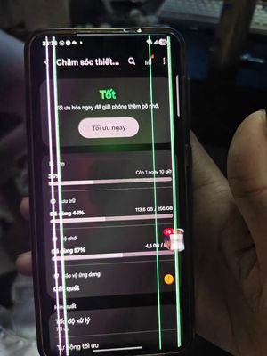 Samsung S21+ 256GB sọc màn như hình