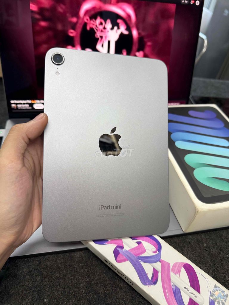 Ipad mini 7 128gb wifi Fullbox. Mua bán Máy tính bảng tại Quận Bình Thạnh Tp Hồ Chí Minh được đăng bởi Táo Care  hình 1