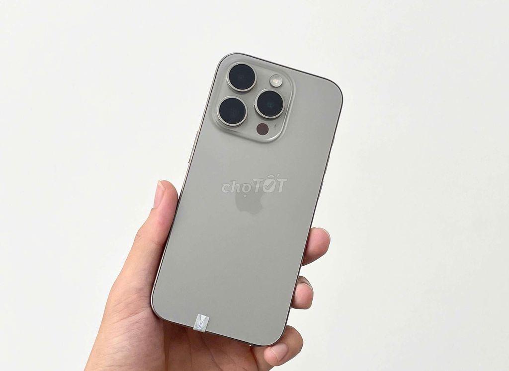 iPhone 15 Pro 128GB Natural Titan Đẹp 99% Pin 89%. Mua bán Điện thoại tại Quận Cái Răng Cần Thơ được đăng bởi Cầm đồ Nhanh hình 1
