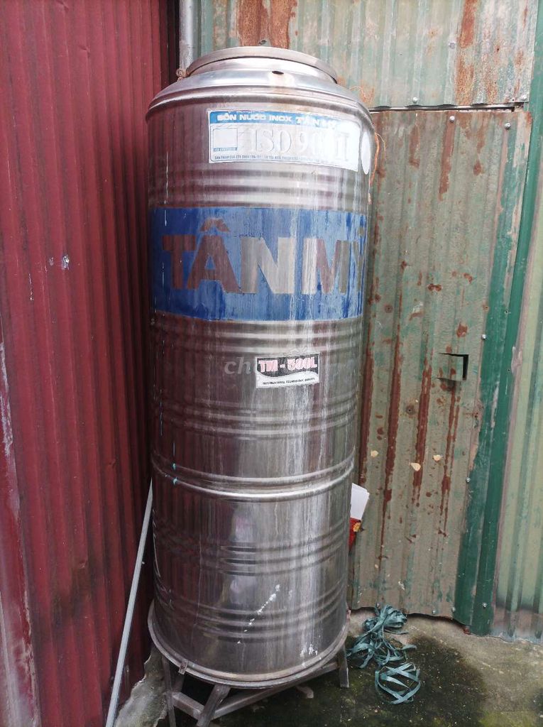 Bồn nước TÂN MỸ Inox 304 500 lít Bạc. Mua bán Thiết bị vệ sinh, nhà tắm tại Quận Hoàng Mai Hà Nội được đăng bởi Hien hình 1
