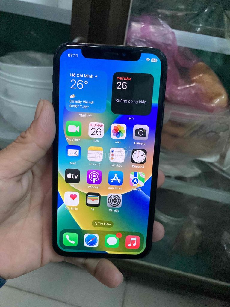 iPhone x iCloud sạch bao reset ngoại hình đẹp. Mua bán Điện thoại tại Huyện Hóc Môn Tp Hồ Chí Minh được đăng bởi Nguyễn Cường hình 1
