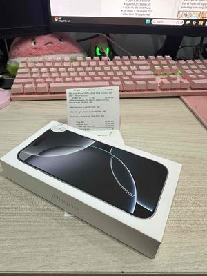 iPhone 16 Pro 128GB Bạc, Mới 100%