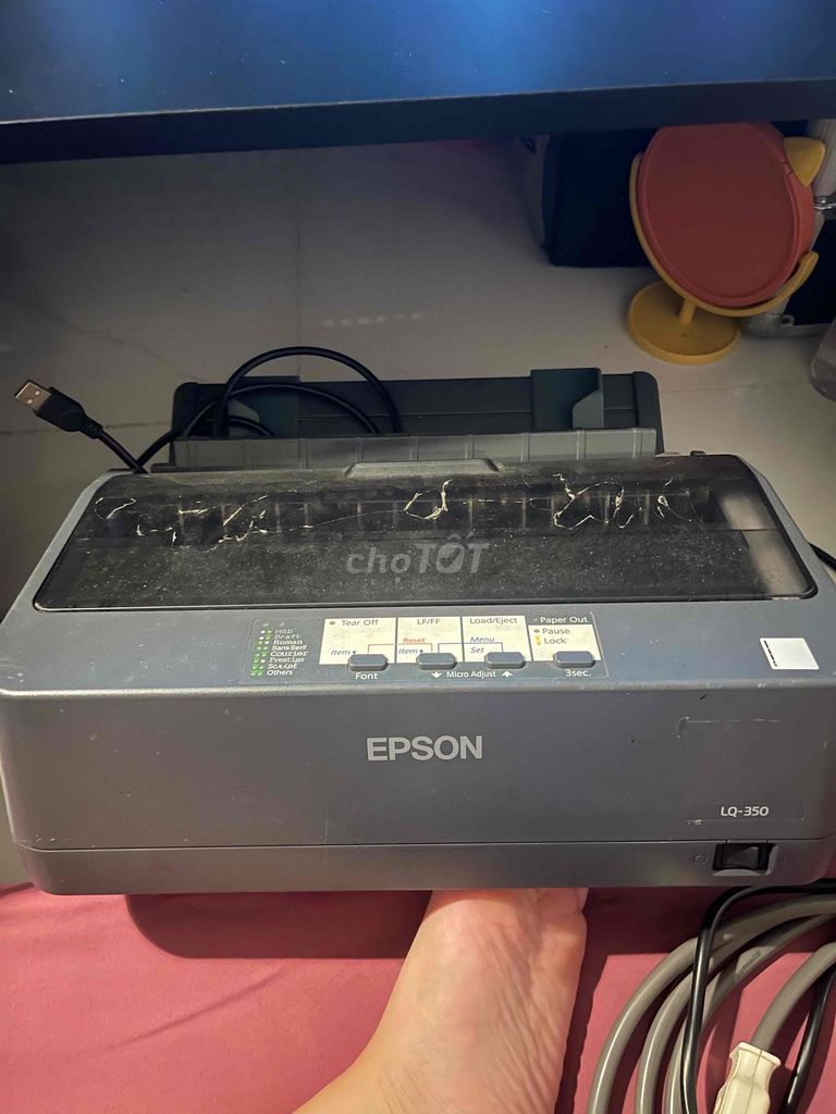 Máy in Epson LQ-350 Xám. Mua bán Đồ dùng văn phòng tại Huyện Bến Lức Long An được đăng bởi Mỹ Trâm hình 1