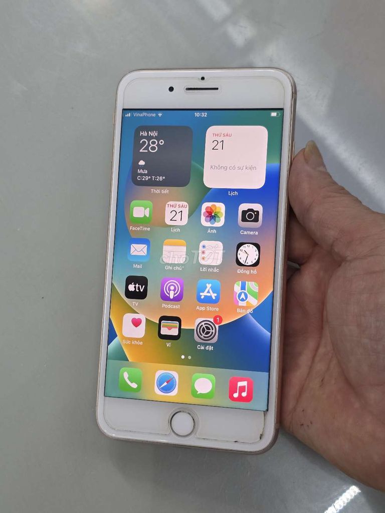 iPhone 8 Plus quốc tế 64GB zin. Mua bán Điện thoại tại Quận Cầu Giấy Hà Nội được đăng bởi chú Hùng 60t 163HQV hình 1