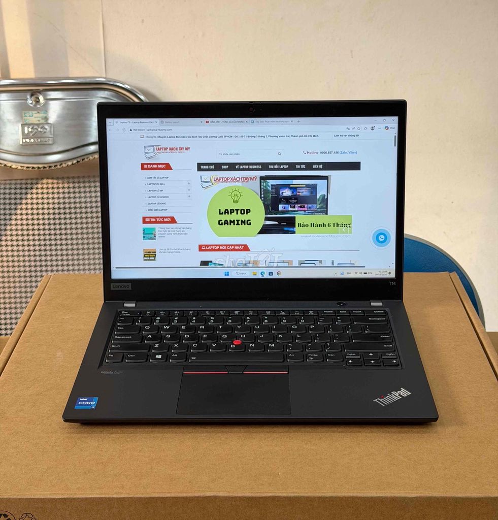 Thinkpad T14  gen 2 i7-1165G7/32GB/512GB/MX450 2G. Mua bán Laptop tại Quận 10 Tp Hồ Chí Minh được đăng bởi Laptop xách tay Mỹ hình 1