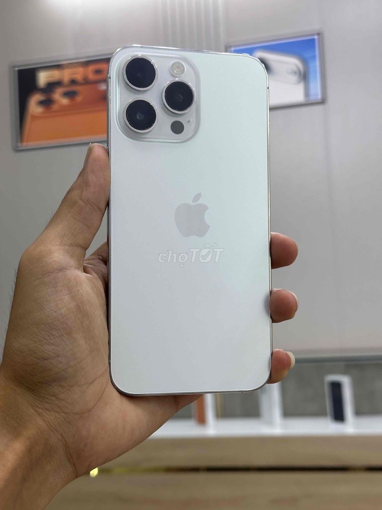14 Pro Max 256GB Bạc màn lưu ảnh/ BAO VỢ XẤU. Mua bán Điện thoại tại Quận 12 Tp Hồ Chí Minh được đăng bởi Sang Mobile hình 1