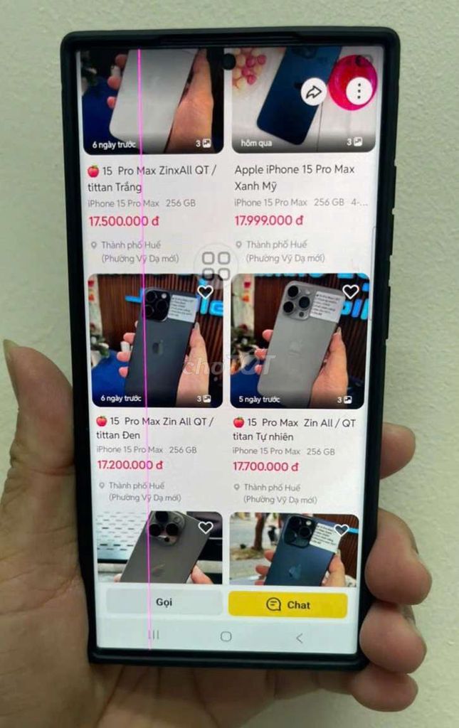 Samsung Galaxy S23 Ultra 256GB. Mua bán Điện thoại tại Thành phố Huế Thừa Thiên Huế được đăng bởi Dũng hình 1