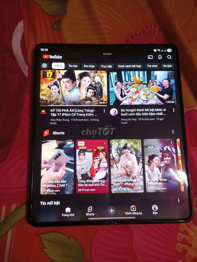 Samsung Galaxy Z Fold 4 512GB Đen. Mua bán Điện thoại tại Huyện Phú Tân Cà Mau được đăng bởi thanh hình 1