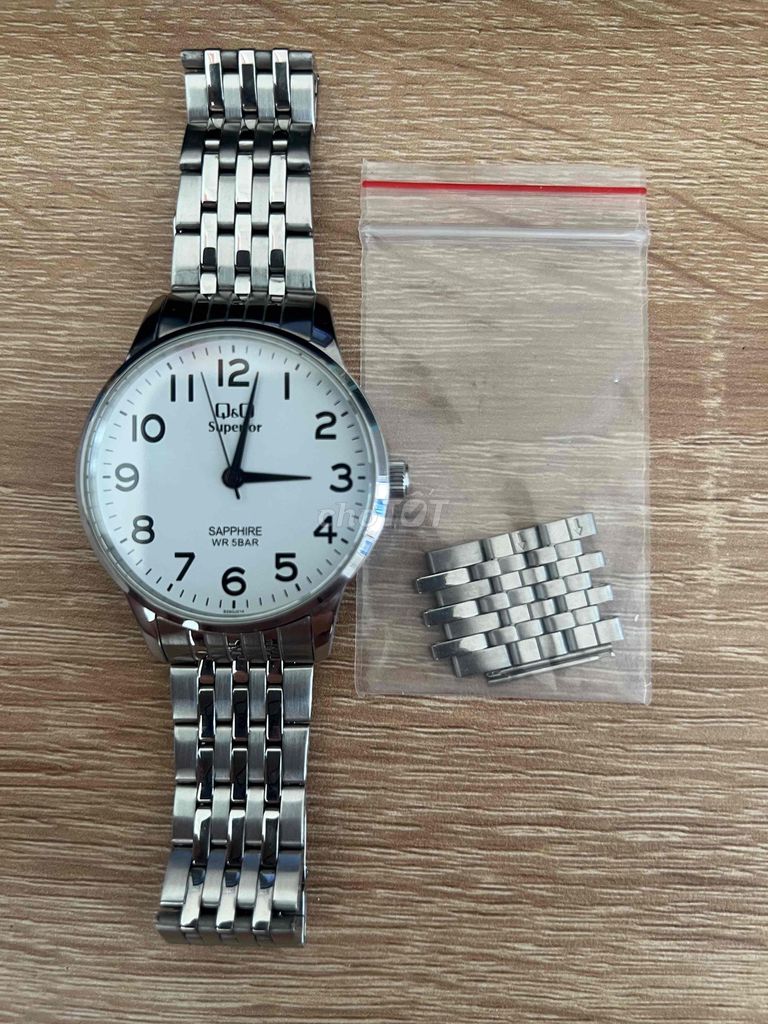 Đồng hồ Q&Q Superior Nam Bạc. Mua bán Đồng hồ tại Thành phố Cao Lãnh Đồng Tháp được đăng bởi Tomy Teo hình 1