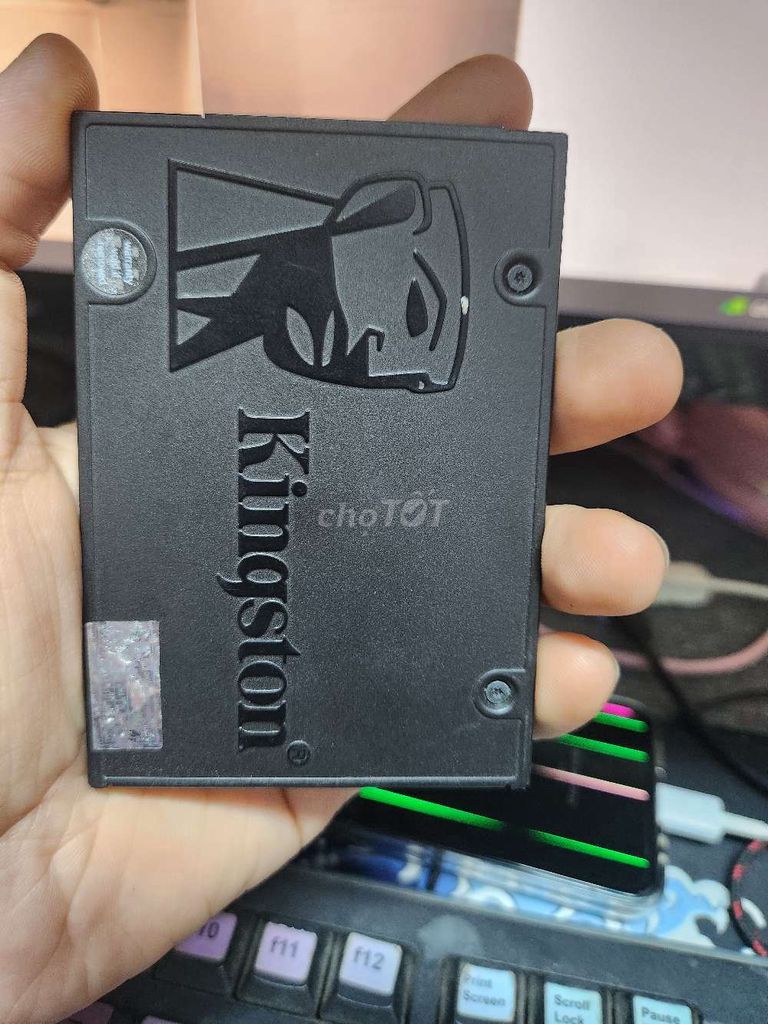 Ổ cứng SSD Kingston 480GB Đen. Mua bán Linh kiện (RAM, Card...) tại Quận Tân Phú Tp Hồ Chí Minh được đăng bởi Nguyễn Duy Nam hình 1