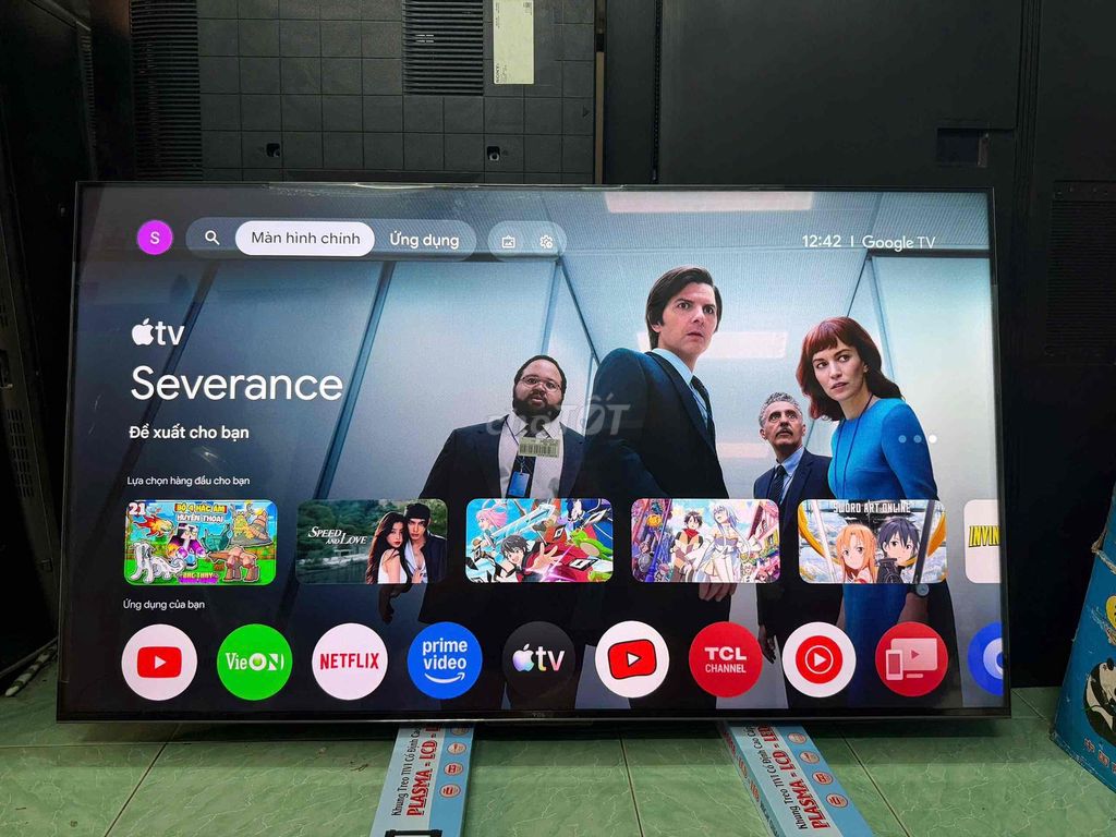 Google Tivi QLED TCL 55inch 4K giọng nói, mẫu 2023. Mua bán Tivi, Âm thanh tại Quận Gò Vấp Tp Hồ Chí Minh được đăng bởi Tivi Store hình 1