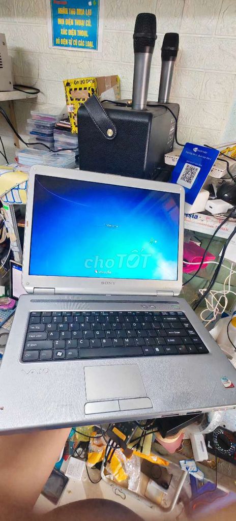 Sony Vaio FCD 7133L Celeron Bạc. Mua bán Laptop tại Thành phố Huế Thừa Thiên Huế được đăng bởi T PLUS MOBILE MUA BÁN ĐIỆN THOẠI hình 1