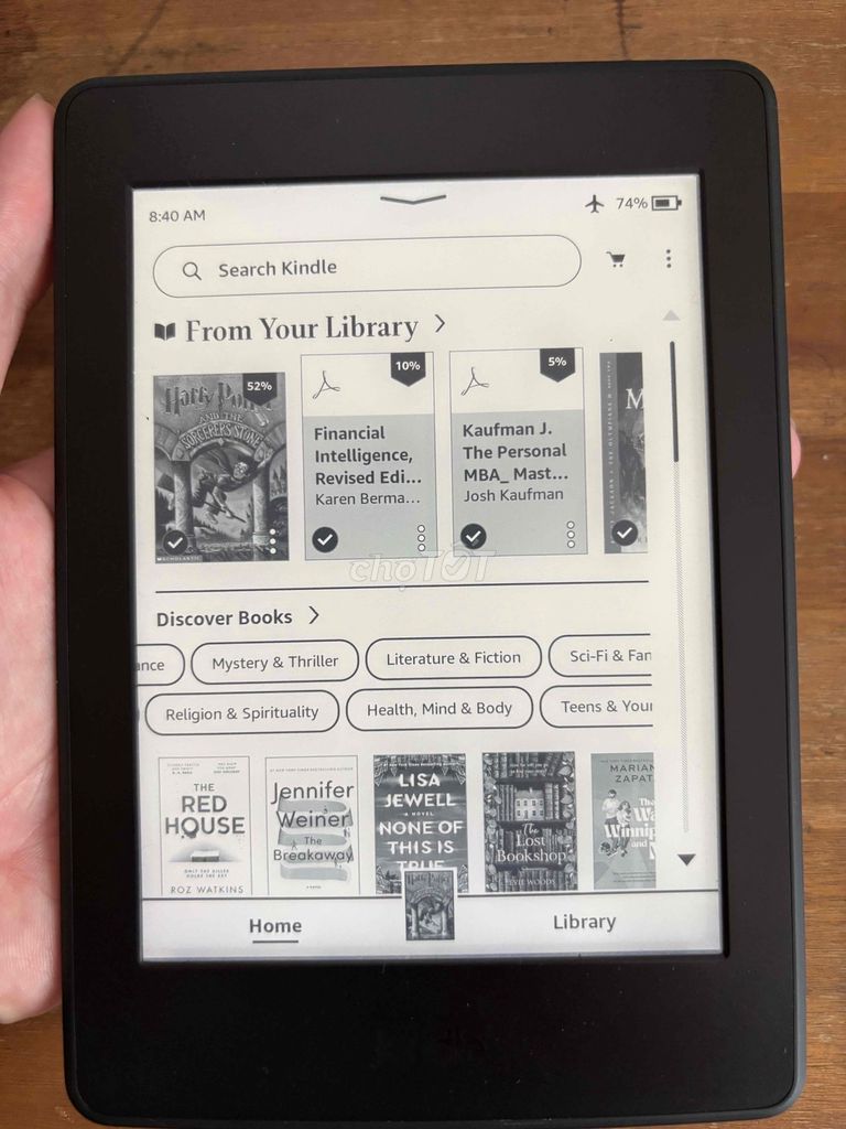 Máy đọc sách Amazon Kindle Paperwhite 3 4GB Đen. Mua bán Máy tính bảng tại Quận Phú Nhuận Tp Hồ Chí Minh được đăng bởi Tony Tran hình 1