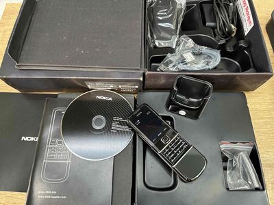 Nokia 8800e Arte Black Zin Full Box