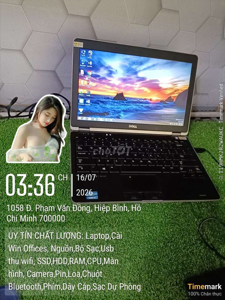 Dell laptop mini i5 8GB/256GB HD màu Đen. Mua bán Laptop tại Thành phố Thủ Đức Tp Hồ Chí Minh được đăng bởi Cũ Giá Rẻ hình 1