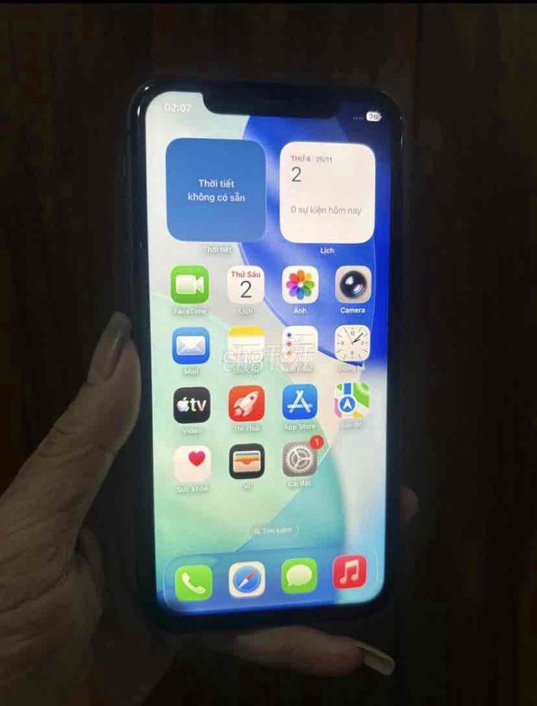 Apple iPhone 11 128GB Đen Lỗi nhỏ góc. Mua bán Điện thoại tại Quận Bình Tân Tp Hồ Chí Minh được đăng bởi Châu Lâm hình 1